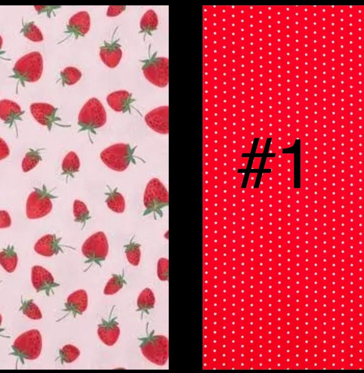 Strawberry Puff flutter sleeves with Red Bow Back (Copy)