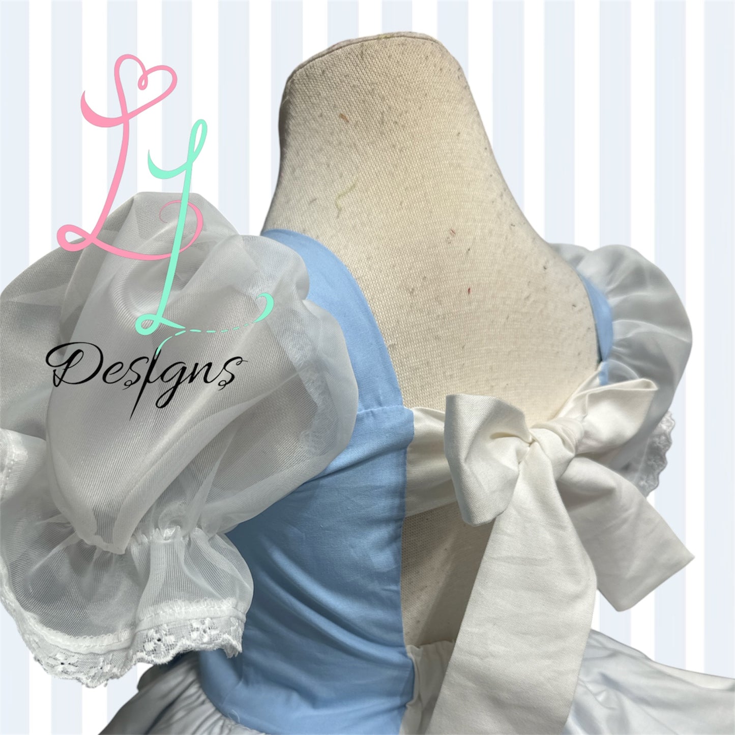 ⭐ Cinderella Inspired Blue Princess Dress – Girls Boutique Gown